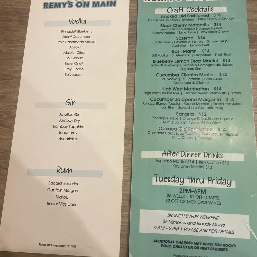 Remy’s on Main - Side 2 - Breakfast & Brunch Near Me - Bradenton, Florida