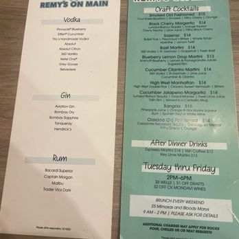 Remy’s on Main - Side 2 - Breakfast & Brunch Near Me - Bradenton, Florida Remy’s on Main - Side 2 - Breakfast & Brunch Near Me - Bradenton, Florida