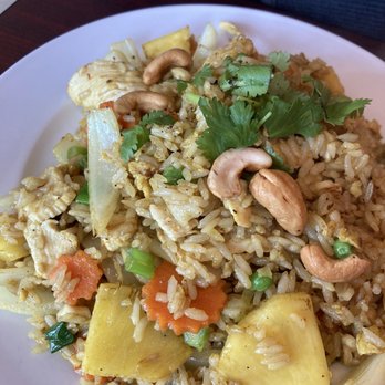Suphan Thai Kitchen - Pineapple fried rice, chicken, mild - Thai Near Me - Southgate, Michigan Suphan Thai Kitchen - Pineapple fried rice, chicken, mild - Thai Near Me - Southgate, Michigan
