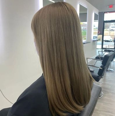 Women's - A showcase of expertly crafted women's cuts and color transformations. From precision cuts to seamless balayage, bold fashion shades to natural highlights, each style is tailored to enhance individual beauty. Explore our past work and get inspired for your next look. Book your next appointment today! Women's - A showcase of expertly crafted women's cuts and color transformations. From precision cuts to seamless balayage, bold fashion shades to natural highlights, each style is tailored to enhance individual beauty. Explore our past work and get inspired for your next look. Book your next appointment today!