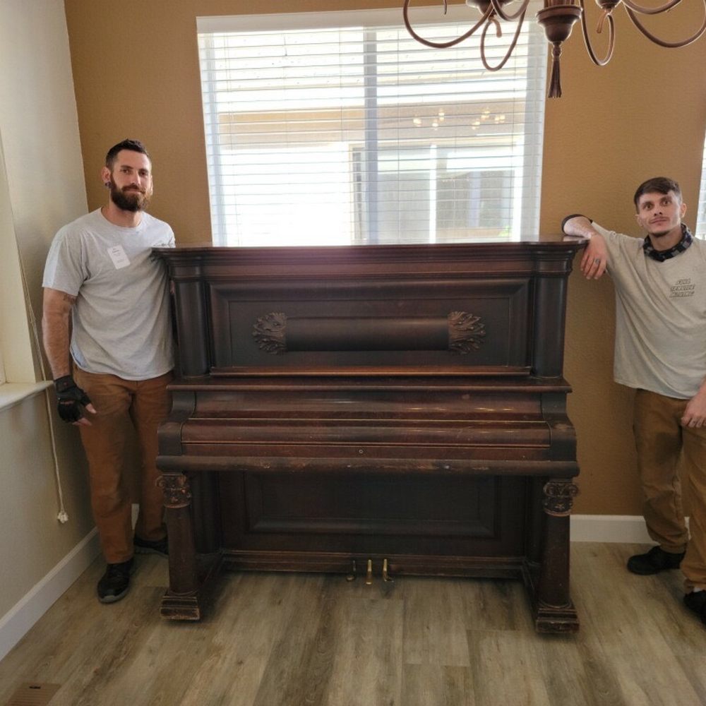 Full Service Moving - Recently placed antique piano! - Movers Near Me - Carson City, Nevada Full Service Moving - Recently placed antique piano! - Movers Near Me - Carson City, Nevada