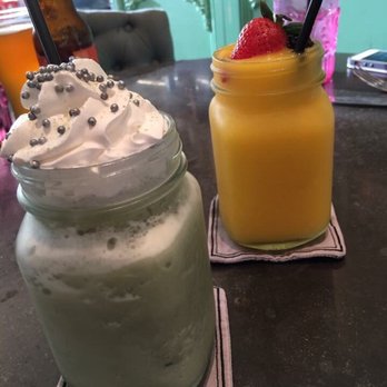 Sisters Thai - Matcha and mango freeze - Thai Near Me - Fairfax, Virginia