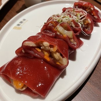 Yu Seafood Yorkdale - Vegetarian rice noodle rolls with mushroom - Desserts Near Me - Toronto, Ontario Yu Seafood Yorkdale - Vegetarian rice noodle rolls with mushroom - Desserts Near Me - Toronto, Ontario