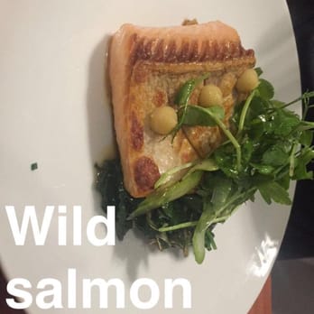 Mess Hall - Lemon pan roasted wild salmon - Wine Bars Near Me - San Diego, California
