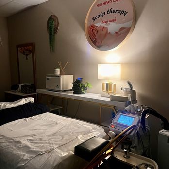 H2O Head Care Plus - Treatment room, so relaxing! Very clean, water features and relaxing music - Hair Salons Near Me - Pleasant Hill, California H2O Head Care Plus - Treatment room, so relaxing! Very clean, water features and relaxing music - Hair Salons Near Me - Pleasant Hill, California