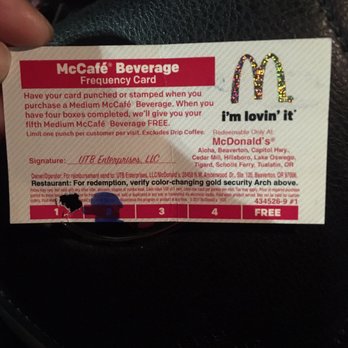 McDonald's - Seriously this is no joke, no punch but instead a marker. Unprofessional. - Fast Food Near Me - North Plains, Oregon McDonald's - Seriously this is no joke, no punch but instead a marker. Unprofessional. - Fast Food Near Me - North Plains, Oregon