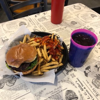 Ground Restaurant - Jr. Burger (The cup changes color!) - Burgers Near Me - Franklin, Tennessee Ground Restaurant - Jr. Burger (The cup changes color!) - Burgers Near Me - Franklin, Tennessee