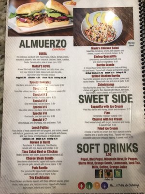 Menu photo 4 Maria's Mexican Grill Charleston, SC Menu photo 4 Maria's Mexican Grill Charleston, SC