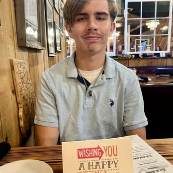 The Local on 17 - They did a birthday card for him!! - Steakhouses Near Me - Richmond Hill, Georgia