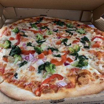 Carmelo's - Extra large Veggie Pizza!!! - Italian Near Me - Linthicum Heights, Maryland