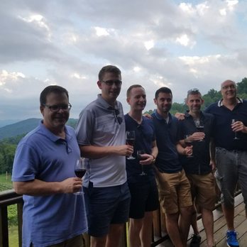Stone Mountain Vineyards - Fantastic group of dedicated teachers from Blue Ridge School! - Wineries Near Me - Dyke, Virginia