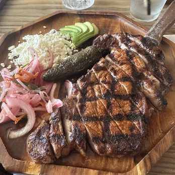 Buena Vida Tapas Lounge - Yep.  Aguachile De Ribeye with all the fixings. Perfectly seasoned deliciousness! - Tapas/Small Plates Near Me - Bakersfield, California