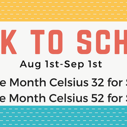 Tan DO - Starting August 1st- September 1st we will be offering our Back to School Special!
