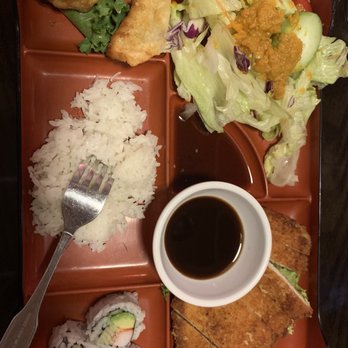 Sushi Train - Chicken katsu bento box - Sushi Bars Near Me - Romeoville, Illinois Sushi Train - Chicken katsu bento box - Sushi Bars Near Me - Romeoville, Illinois