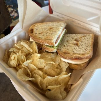 The Groovy Cafe - Caprese Sandwich (no chicken) - Desserts Near Me - Indianapolis, Indiana