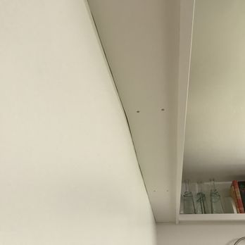 Ecky's Custom Cabinets & Woodwork - No caulking - gaps between shelves and wall - Cabinetry Near Me - Sacramento, California Ecky's Custom Cabinets & Woodwork - No caulking - gaps between shelves and wall - Cabinetry Near Me - Sacramento, California