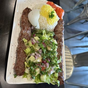 Silav Cafe&Grill - Kabob platter - Middle Eastern Near Me - Columbus, Ohio Silav Cafe&Grill - Kabob platter - Middle Eastern Near Me - Columbus, Ohio