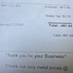 They just paid me at the other store with no problem... go to Coin gallery ...