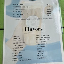 Monkey See Monkey Brew - Menu