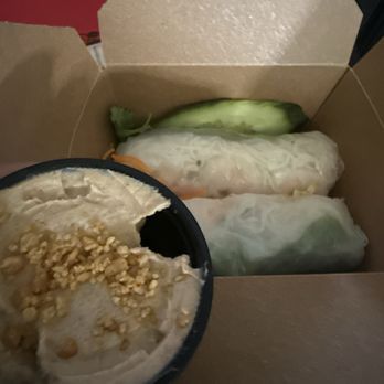 Bendi Wok N' Bar - Peanut Sauce Summer Rolls - Tapas/Small Plates Near Me - New Albany, Ohio Bendi Wok N' Bar - Peanut Sauce Summer Rolls - Tapas/Small Plates Near Me - New Albany, Ohio