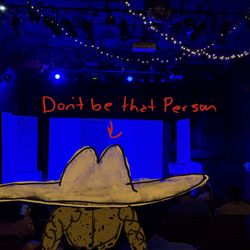 The Bug Theatre - A person with no social awareness