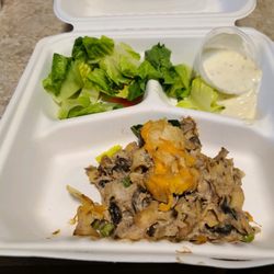 Churchill Estates Retirement Community - Small portions- crap of a dinner