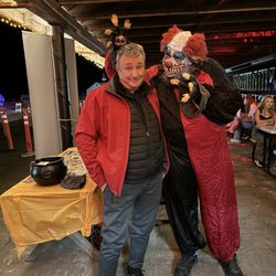 Fright Factory Haunted House - Many hands zombie