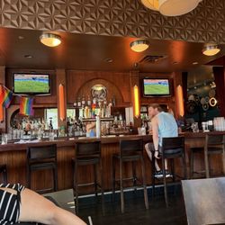 Sports on the big screens- fully stocked bar
