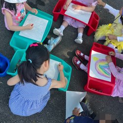 CuperDoodle Preschool - Muir - Artists at work