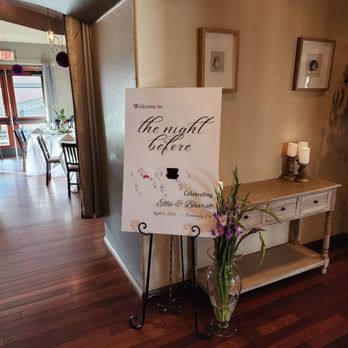 Baily's Old Town - Entrance to our wedding rehearsal dinner located upstairs - New American Near Me - Temecula, California