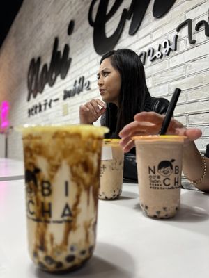 Nobi Cha Bubble Tea by null