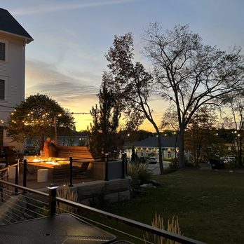 The Brunswick Hotel - Sunset on the Outdoor Patio - Hotels Near Me - Brunswick, Maine The Brunswick Hotel - Sunset on the Outdoor Patio - Hotels Near Me - Brunswick, Maine