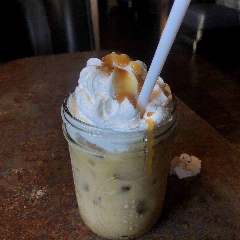 Huckleberry's - Iced Caramel Macchiato - Breakfast & Brunch Near Me - Fairfield, California Huckleberry's - Iced Caramel Macchiato - Breakfast & Brunch Near Me - Fairfield, California
