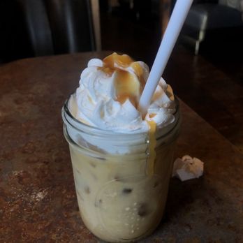 Huckleberry's - Iced Caramel Macchiato - Breakfast & Brunch Near Me - Fairfield, California