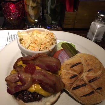 Clydz - Antelope burger with cheddar and bacon. #whynot - New American Near Me - New Brunswick, New Jersey