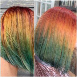 The Cutting Edge Hair and Wellness Salon - Inspo pic and result
