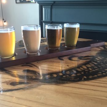 Koi Pond Brewing Company - Flight - Breweries Near Me - Rocky Mount, North Carolina