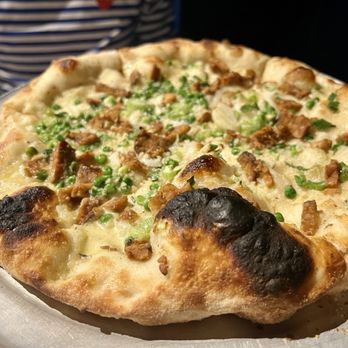 Wildseed - Carbonara pizza (seasonal) - Vegan Near Me - San Francisco, California Wildseed - Carbonara pizza (seasonal) - Vegan Near Me - San Francisco, California