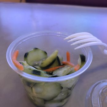 Getaxpress - Small omg so small cucumber salad - Sushi Bars Near Me - Hanford, California Getaxpress - Small omg so small cucumber salad - Sushi Bars Near Me - Hanford, California