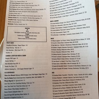 Westward - Menu June 2026 - New American Near Me - Seattle, Washington Westward - Menu June 2026 - New American Near Me - Seattle, Washington