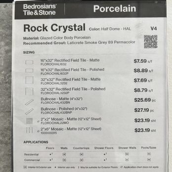 Bedrosians Tile & Stone - Rock crystal prices - Building Supplies Near Me - San Jose, California