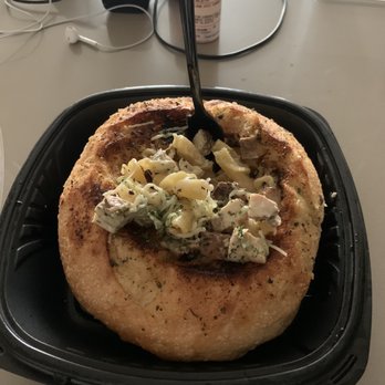Petali - Chicken Alfredo Pasta Bread Bowls - Italian Near Me - Rancho Cordova, California Petali - Chicken Alfredo Pasta Bread Bowls - Italian Near Me - Rancho Cordova, California