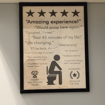 Organic Nail Bar - Inside bathroom-- tbh I just appreciate some quirky humor - Nail Salons Near Me - Fairfax, Virginia Organic Nail Bar - Inside bathroom-- tbh I just appreciate some quirky humor - Nail Salons Near Me - Fairfax, Virginia