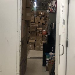 This is where I went to look for my package.