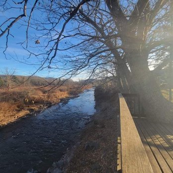 Albergo Allegria - this river is in the back of the hotel. a very peaceful place to sit - Hotels Near Me - Windham, New York