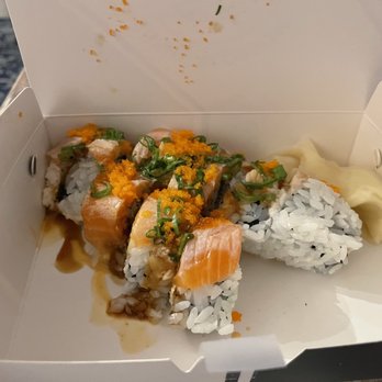 Sushi Blossom - Salmon Blossom Roll - Japanese Near Me - Seattle, Washington Sushi Blossom - Salmon Blossom Roll - Japanese Near Me - Seattle, Washington