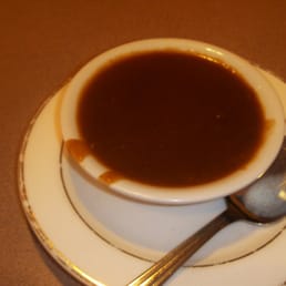 They don't have au jus for the (roast)beef sandwich but they'll give you some yummy gravy to dip it in instead.