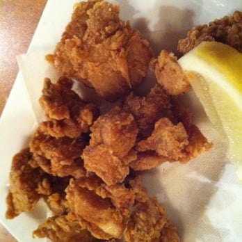 Tokkuri-Tei - Chicken karaage. Not oily, good crunchy texture. - Sushi Bars Near Me - Honolulu, Hawaii Tokkuri-Tei - Chicken karaage. Not oily, good crunchy texture. - Sushi Bars Near Me - Honolulu, Hawaii