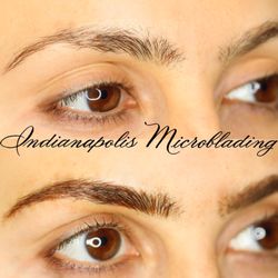 Indianapolis Microblading - Holiday special 450! This client had gorgeous brows before but filled them in daily, she's excited about being able to sleep in!