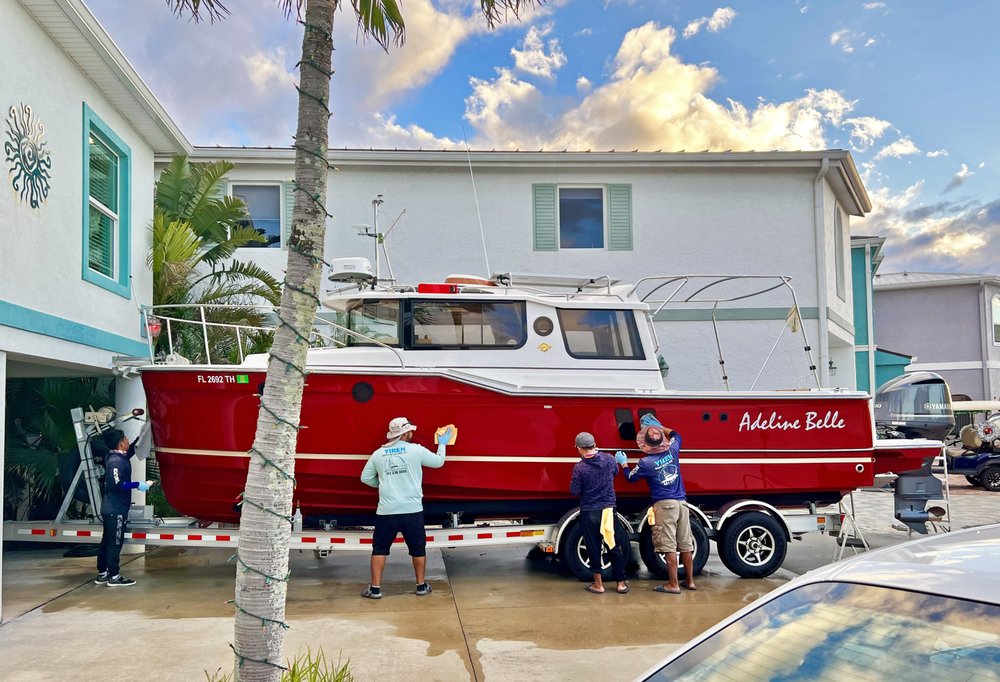 YIREH BOAT DETAILING Updated September 2024 Jupiter, Florida Boat